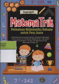 Image of Matematrik : Permainan Matematika Rahasia untuk Para Juara