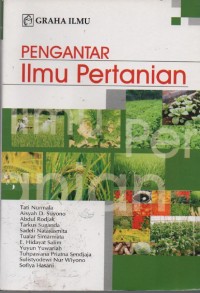 Image of Pengantar Ilmu Pertanian