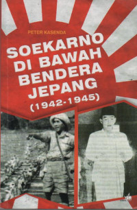 Image of Soekarno dibawah bendera Jepang (1942-1945)