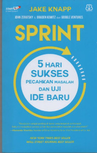 Image of Sprint : 5 Hari Sukses Pecahkan Masalah dan Uji Ide Baru